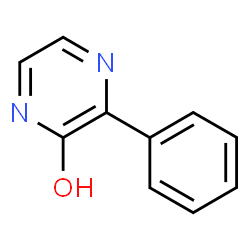 ChemSpider 2D Image | 3-Phenyl-2-pyrazinol | C10H8N2O