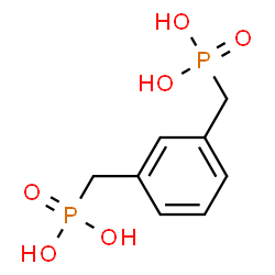 ChemSpider 2D Image | [1,3-Phenylenebis(methylene)]bis(phosphonic acid) | C8H12O6P2