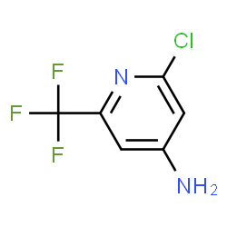 ChemSpider 2D Image | 2-Chloro-6-(trifluoromethyl)-4-pyridinamine | C6H4ClF3N2