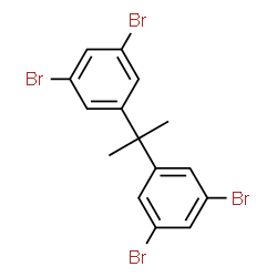 ChemSpider 2D Image | 1,1'-(2,2-Propanediyl)bis(3,5-dibromobenzene) | C15H12Br4
