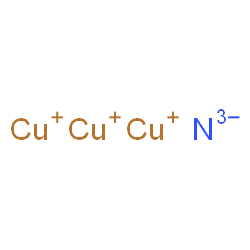 ChemSpider 2D Image | tricuprous nitrogen(-3) anion | Cu3N