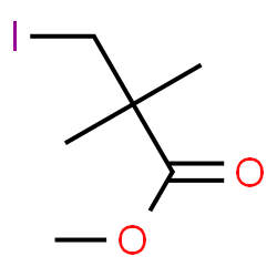 ChemSpider 2D Image | Methyl 3-iodo-2,2-dimethylpropanoate | C6H11IO2