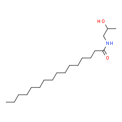 ChemSpider 2D Image | PALMITIC MONOISOPROPANOLAMIDE | C19H39NO2