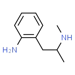 ChemSpider 2D Image | 2-[2-(Methylamino)propyl]aniline | C10H16N2