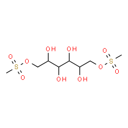 ChemSpider 2D Image | 1,6-Bis-O-(methylsulfonyl)hexitol | C8H18O10S2