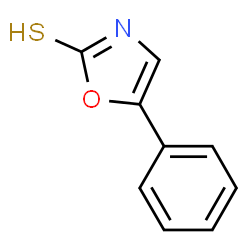 ChemSpider 2D Image | 5-PHENYLOXAZOLE-2-THIOL | C9H7NOS