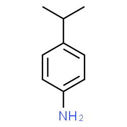 ChemSpider 2D Image | 4-Isopropylaniline | C9H13N