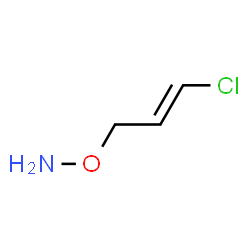 ChemSpider 2D Image | (1E)-3-(Aminooxy)-1-chloro-1-propene | C3H6ClNO