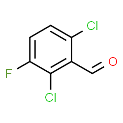 ChemSpider 2D Image | 2,6-Dichloro-3-fluorobenzaldehyde | C7H3Cl2FO