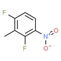 ChemSpider 2D Image | 1,3-Difluoro-2-methyl-4-nitrobenzene | C7H5F2NO2