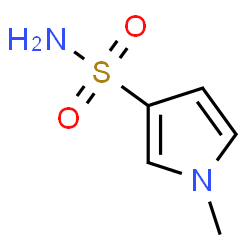 ChemSpider 2D Image | 1-Methyl-1H-pyrrole-3-sulfonamide | C5H8N2O2S