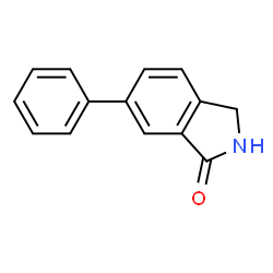 ChemSpider 2D Image | 6-Phenyl-1-isoindolinone | C14H11NO