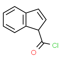 ChemSpider 2D Image | 1H-Indene-1-carbonyl chloride | C10H7ClO