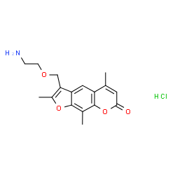 ChemSpider 2D Image | Amotosalen hydrochloride | C17H20ClNO4