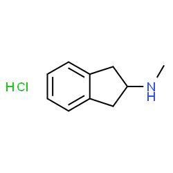ChemSpider 2D Image | NM-2-AI HYDROCHLORIDE | C10H14ClN