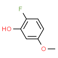 ChemSpider 2D Image | 2-Fluoro-5-methoxyphenol | C7H7FO2