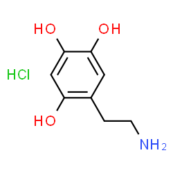 ChemSpider 2D Image | 6-OHDA | C8H12ClNO3