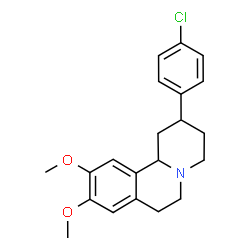 ChemSpider 2D Image | quillifoline | C21H24ClNO2