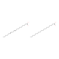 ChemSpider 2D Image | (9E,12E)-octadeca-9,12-dienoate; octadecanoate | C36H66O4