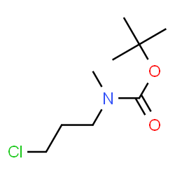 ChemSpider 2D Image | tert-Butyl (3-chloropropyl)methylcarbamate | C9H18ClNO2