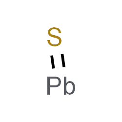 ChemSpider 2D Image | Lead(II) sulfide | PbS