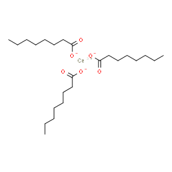 ChemSpider 2D Image | Cerium octanoate | C24H45CeO6