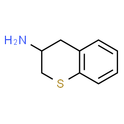 ChemSpider 2D Image | 3-Thiochromanamine | C9H11NS