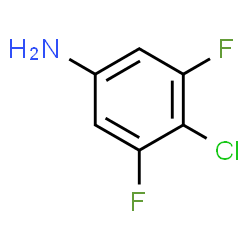 ChemSpider 2D Image | 4-Chloro-3,5-difluoroaniline | C6H4ClF2N