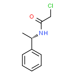 ChemSpider 2D Image | 2-Chloro-N-[(1S)-1-phenylethyl]acetamide | C10H12ClNO