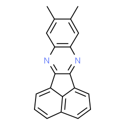 ChemSpider 2D Image | 9,10-Dimethylacenaphtho[1,2-b]quinoxaline | C20H14N2