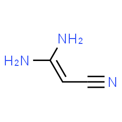 ChemSpider 2D Image | 3,3-Diaminoacrylonitrile | C3H5N3