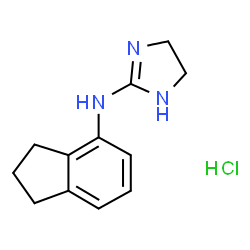 ChemSpider 2D Image | Indanazoline hydrochloride | C12H16ClN3