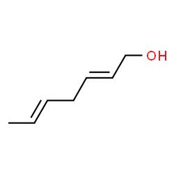 ChemSpider 2D Image | (2E,5E)-2,5-Heptadien-1-ol | C7H12O