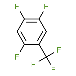 ChemSpider 2D Image | 2,4,5-Trifluorobenzotrifluoride | C7H2F6