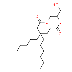 ChemSpider 2D Image | GLYCERYL 2-CAPRATE-1-CAPRYLATE | C21H40O5