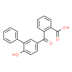 ChemSpider 2D Image | Fendizoic acid | C20H14O4