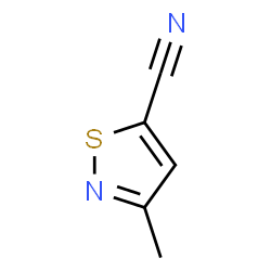 ChemSpider 2D Image | 3-Methyl-5-isothiazolecarbonitrile | C5H4N2S