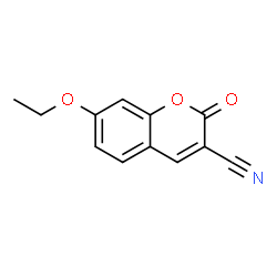 ChemSpider 2D Image | 3-CYANO-7-ETHOXYCOUMARIN | C12H9NO3