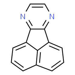 ChemSpider 2D Image | Acenaphtho[1,2-b]pyrazine | C14H8N2