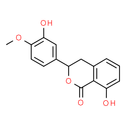 ChemSpider 2D Image | (+/-)-Phyllodulcin | C16H14O5