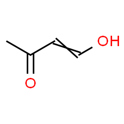 ChemSpider 2D Image | 4-Hydroxy-3-buten-2-one | C4H6O2