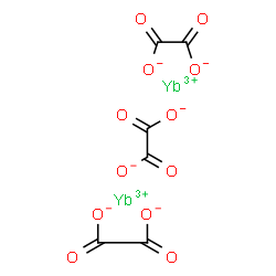 ChemSpider 2D Image | Ytterbium(3+) ethanedioate (2:3) | C6O12Yb2