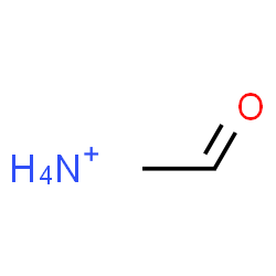 ChemSpider 2D Image | Acetaldehyde, ammonium salt (1:1) | C2H8NO