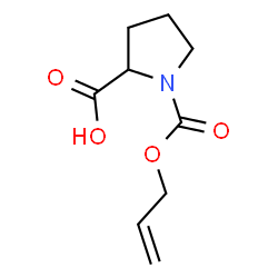 ChemSpider 2D Image | 1-[(Allyloxy)carbonyl]proline | C9H13NO4