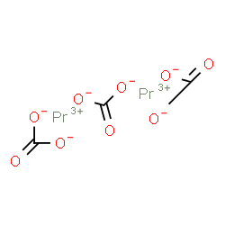 ChemSpider 2D Image | Praseodymium carbonate (2:3) | C3O9Pr2