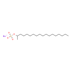 ChemSpider 2D Image | Sodium 2-octadecanyl sulfate | C18H37NaO4S