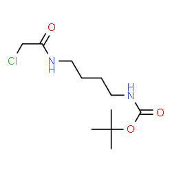 ChemSpider 2D Image | 2-Methyl-2-propanyl {4-[(chloroacetyl)amino]butyl}carbamate | C11H21ClN2O3