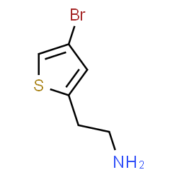 ChemSpider 2D Image | 4-Bromo-2-thiopheneethanamine | C6H8BrNS