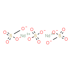 ChemSpider 2D Image | Neodymium sulfate (2:3) | Nd2O12S3