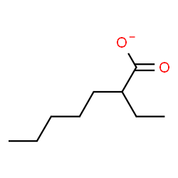 ChemSpider 2D Image | 2-Ethylheptanoate | C9H17O2